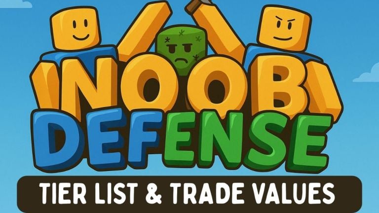 Noob Defense Tierリストと貿易価値[2025年5月]