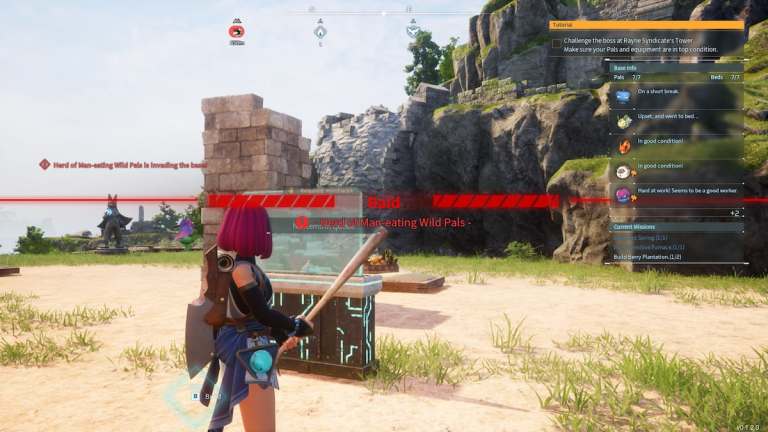 パルワールドのベースに詰まった仲間を修正する方法