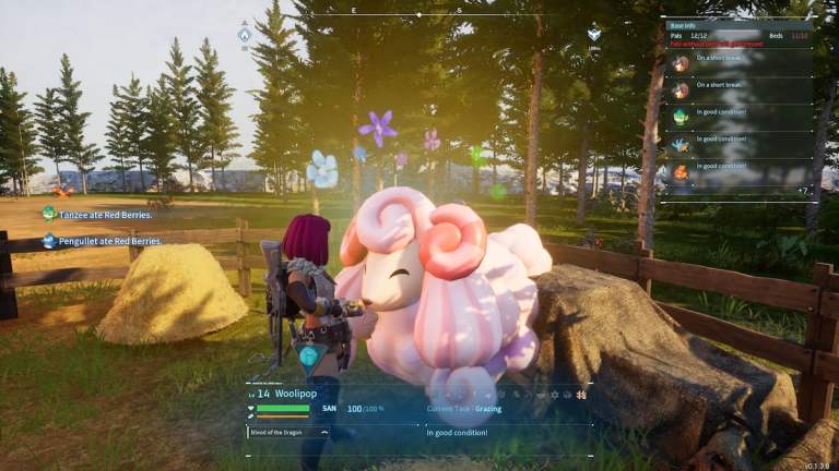 PalworldでWoolipopを見つける場所:Woolipopの場所、弱点など