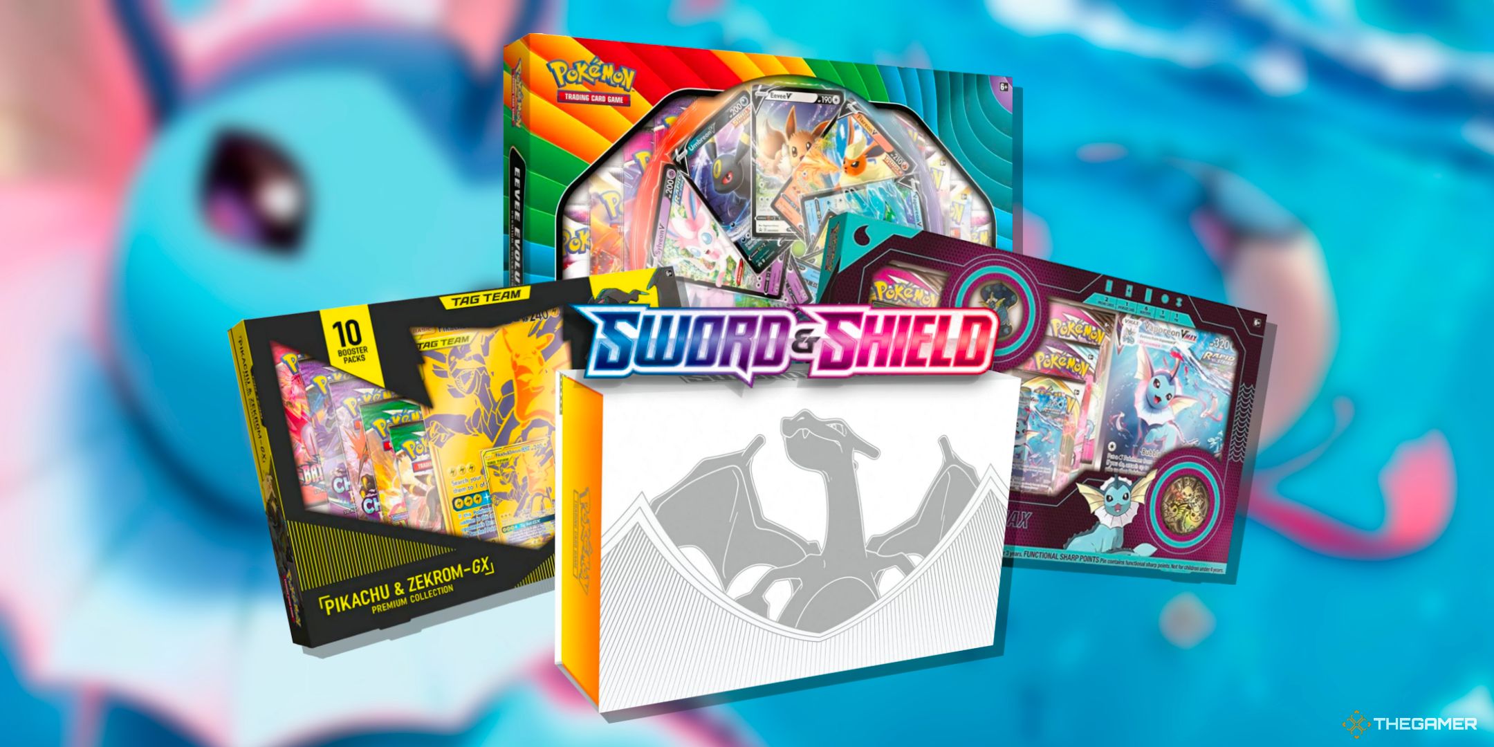 ポケモンTCG:最も価値のある10の剣とシールド時代のプレミアムコレクションボックス