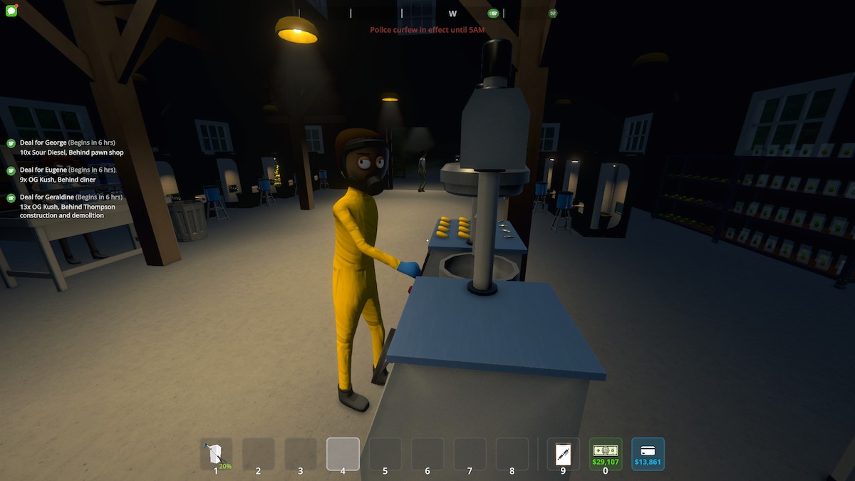 スケジュール1で化学者を使用する方法