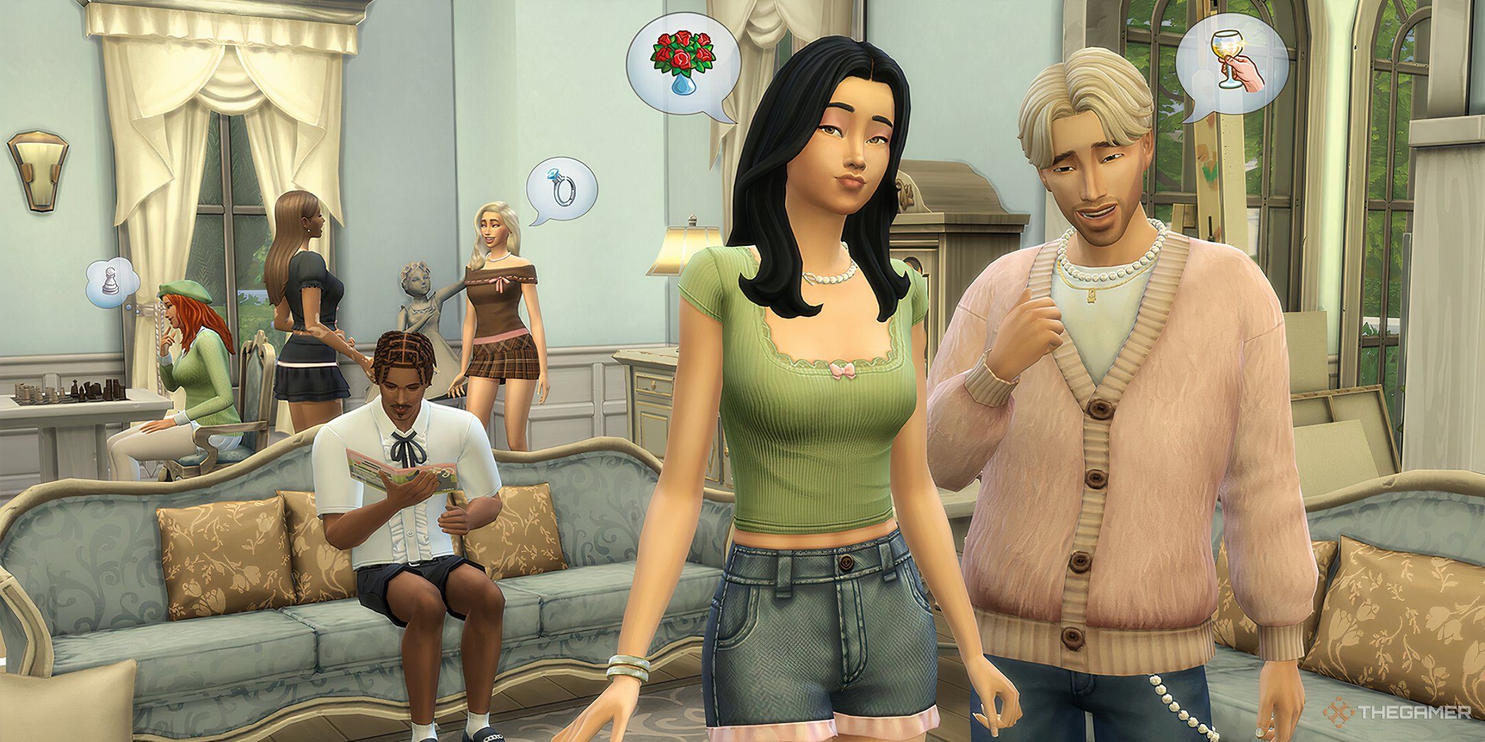 Sims 4:Sweet Allure Kitに含まれるすべて