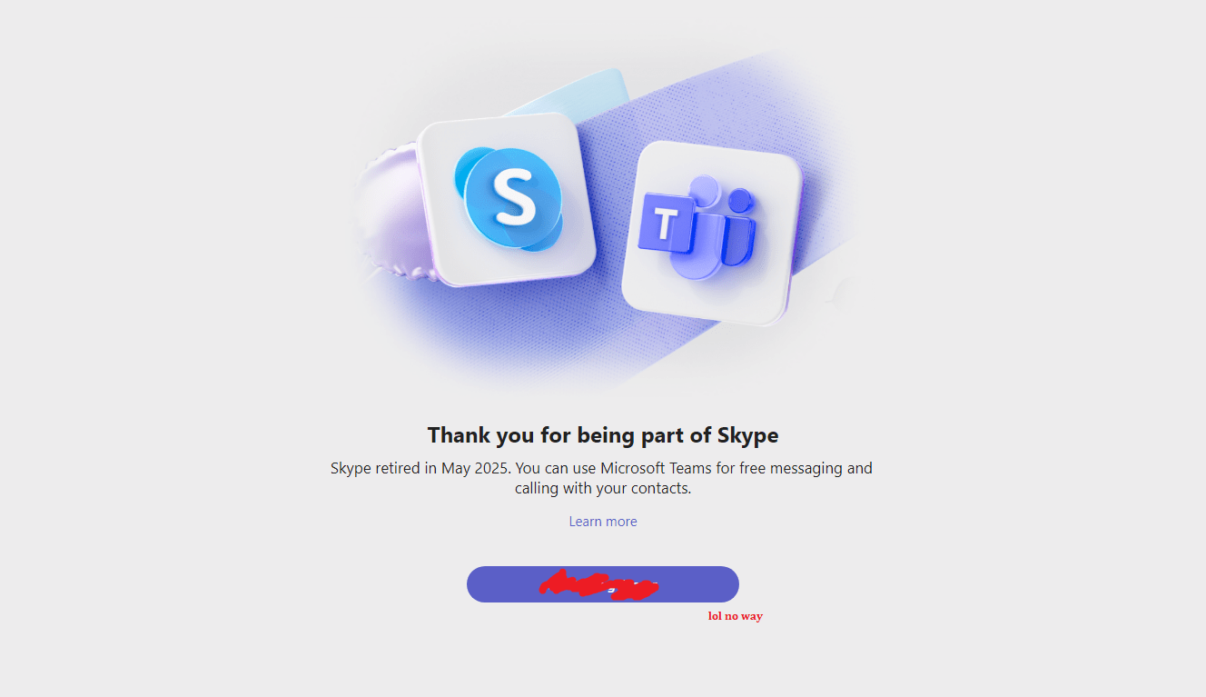 Skypeが亡くなり、私は悲しみの5つの段階をスピードランします
