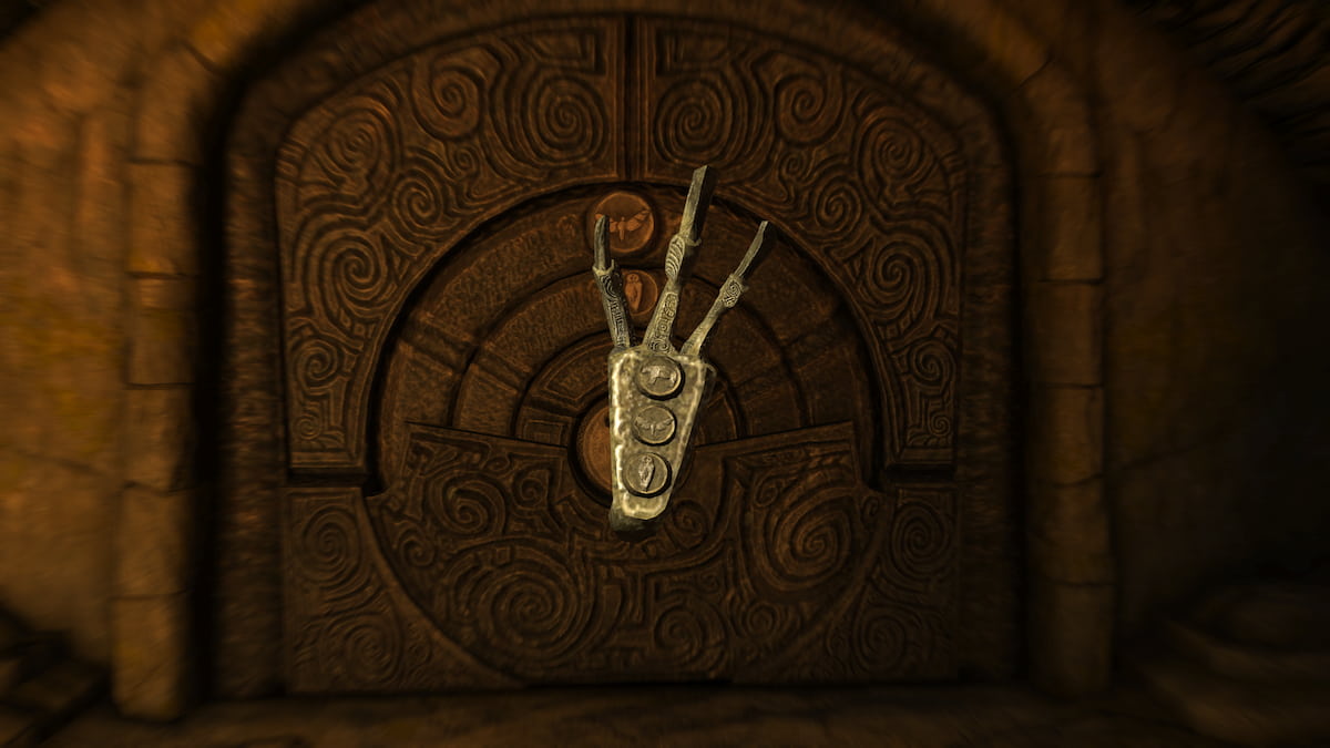 Skyrim Golden Claw Puzzle：丸いドアソリューションガイド