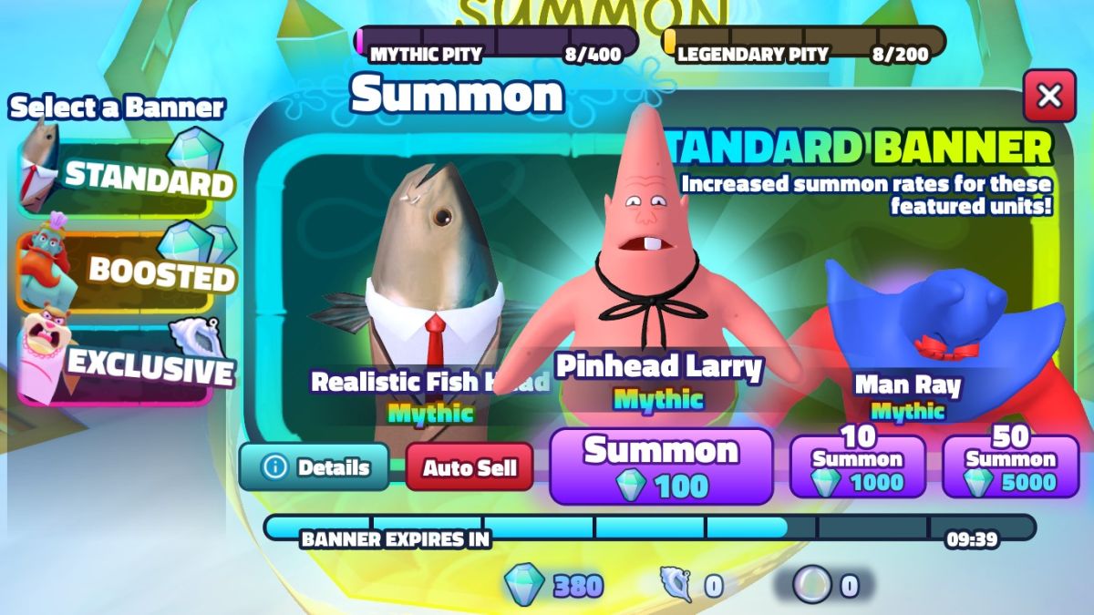 Spongebob Tower Defense Tierリスト