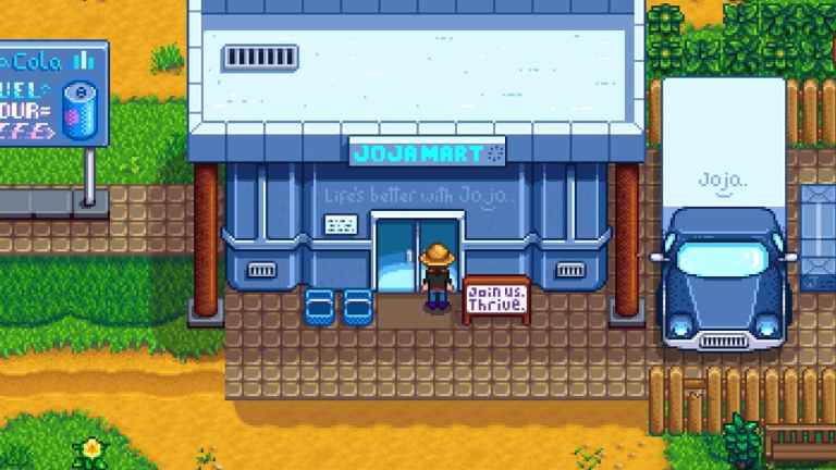 Stardew ValleyのJojamartに参加するとどうなりますか？