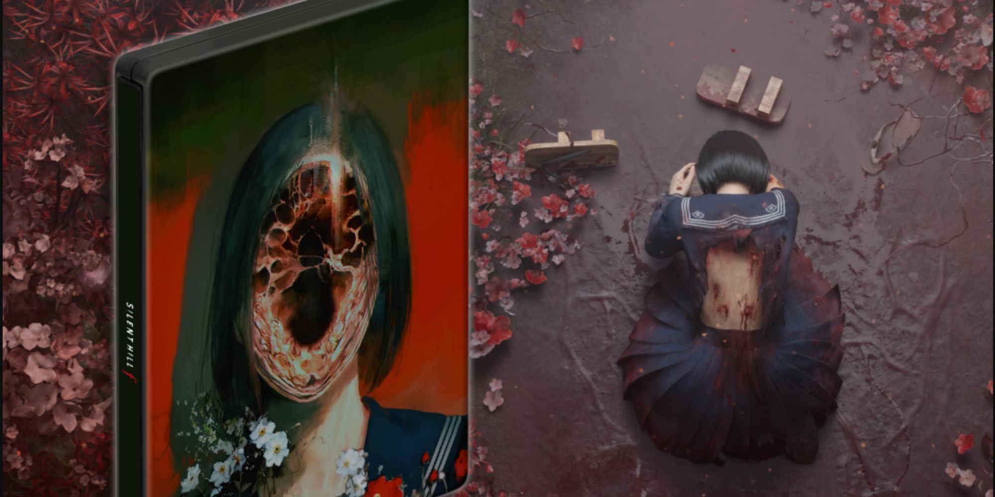 サイレントヒルFスチールブックでさえ恐ろしいです