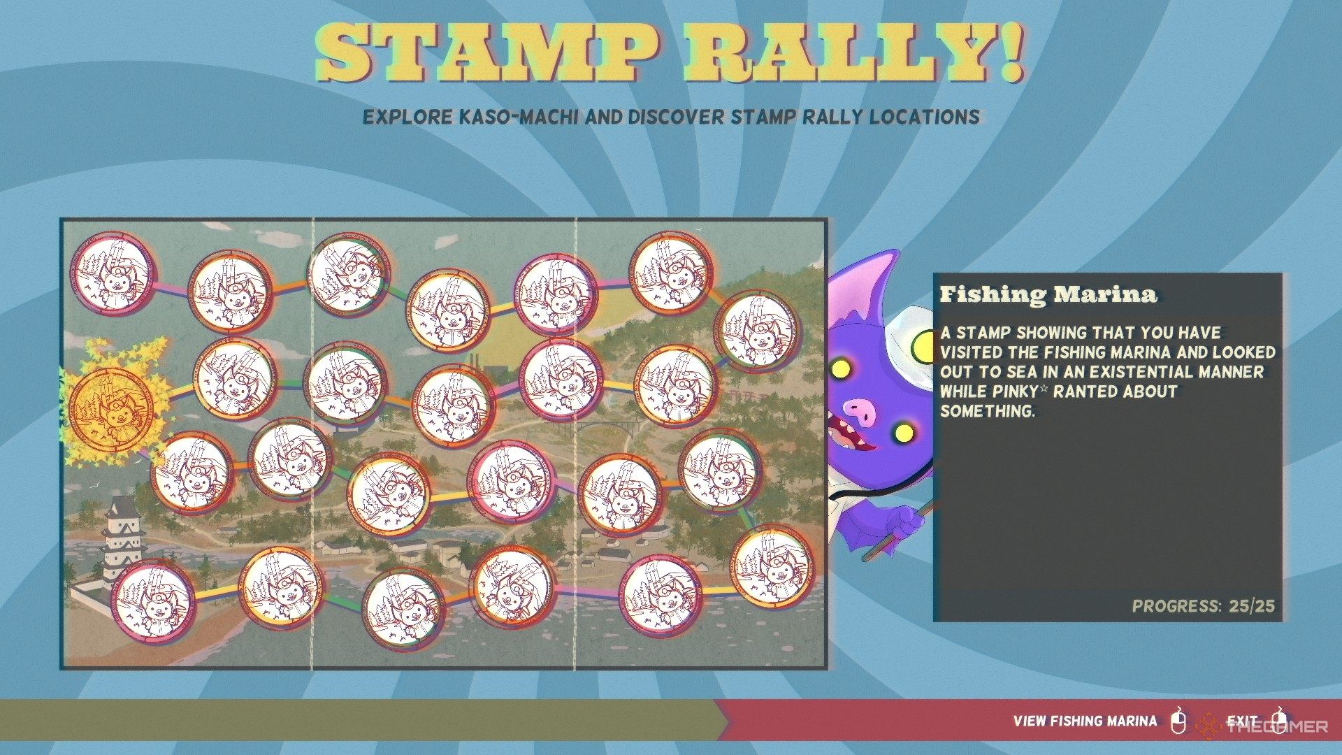 約束マスコットエージェンシー:Shioriのスタンプラリーサイドクエストウォークスルーを完了する