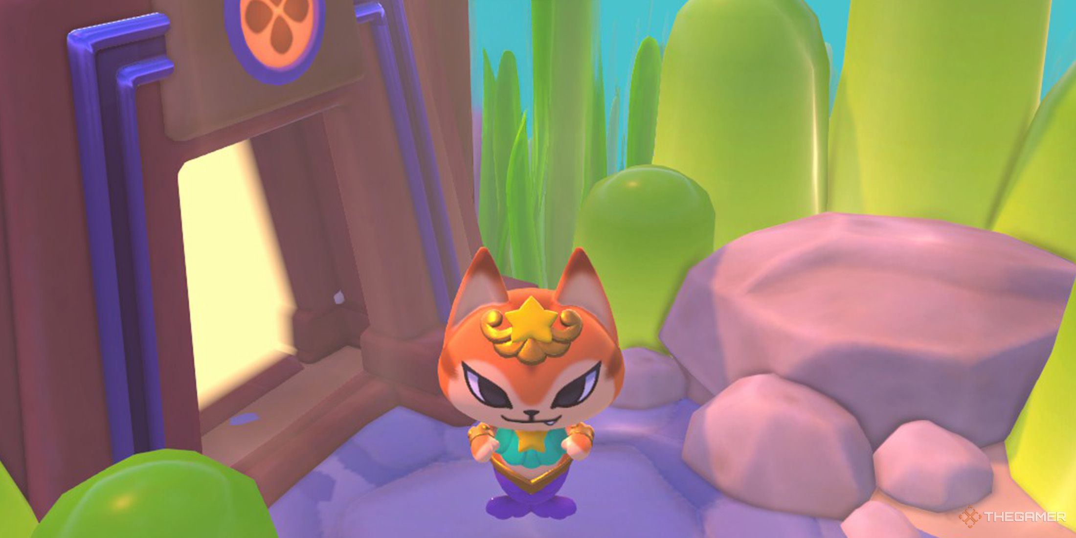 ハローキティアイランドアドベンチャー:すべてのレインボーリーフパズルルームの場所とソリューション