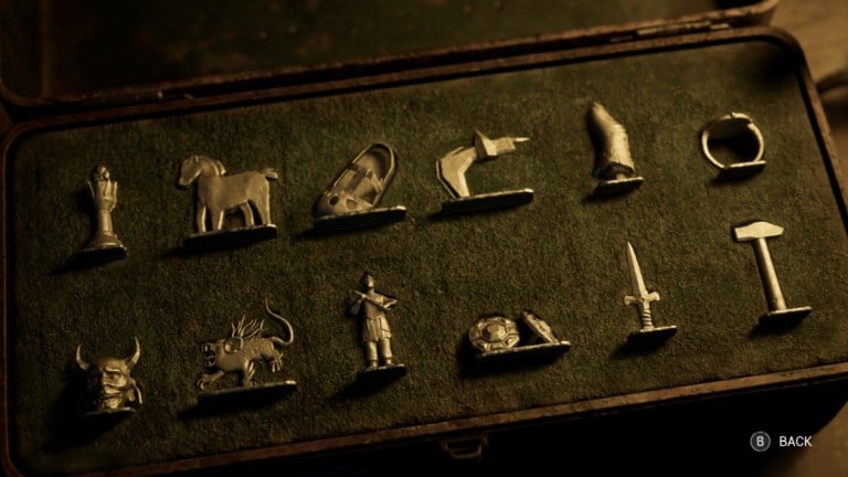 フランク・ストーンのキャスティングのすべての装身具の場所