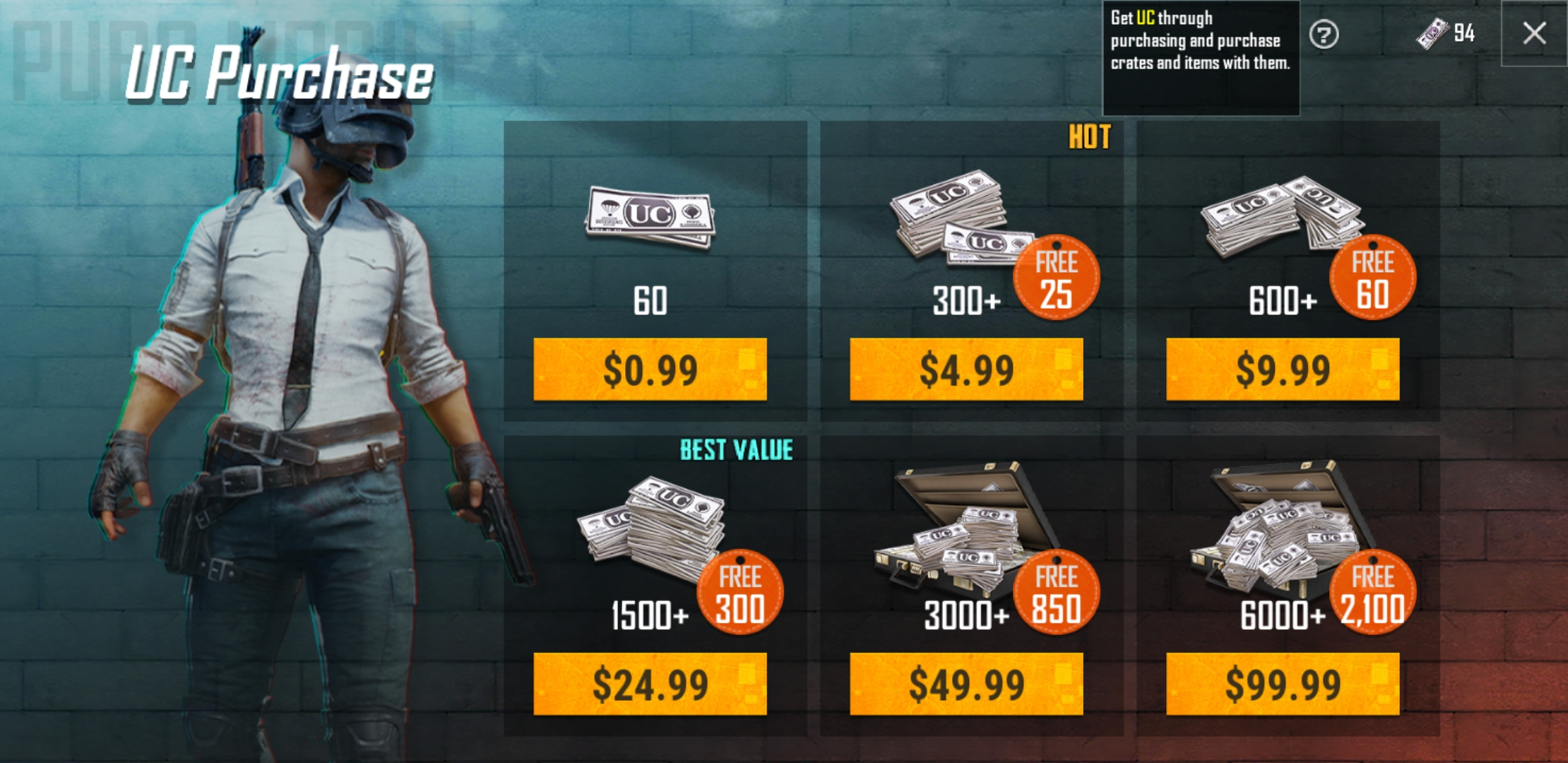 PUBGモバイルで無料のUCを入手する方法は？