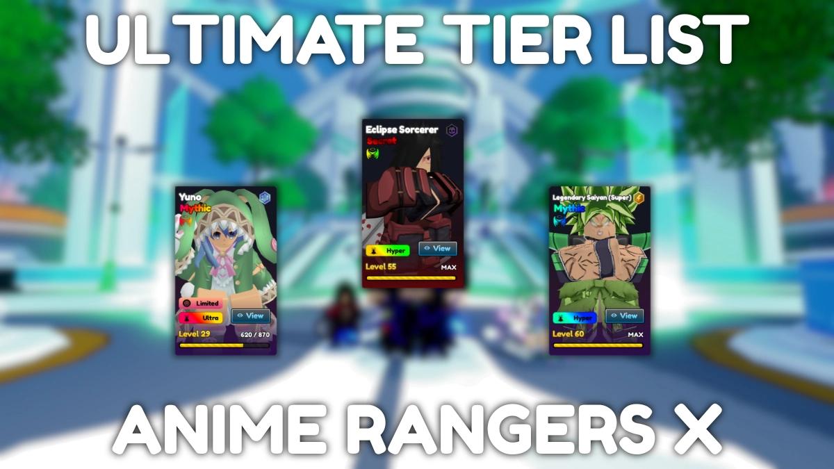 究極のアニメレンジャーXユニットティアリスト[イースター]