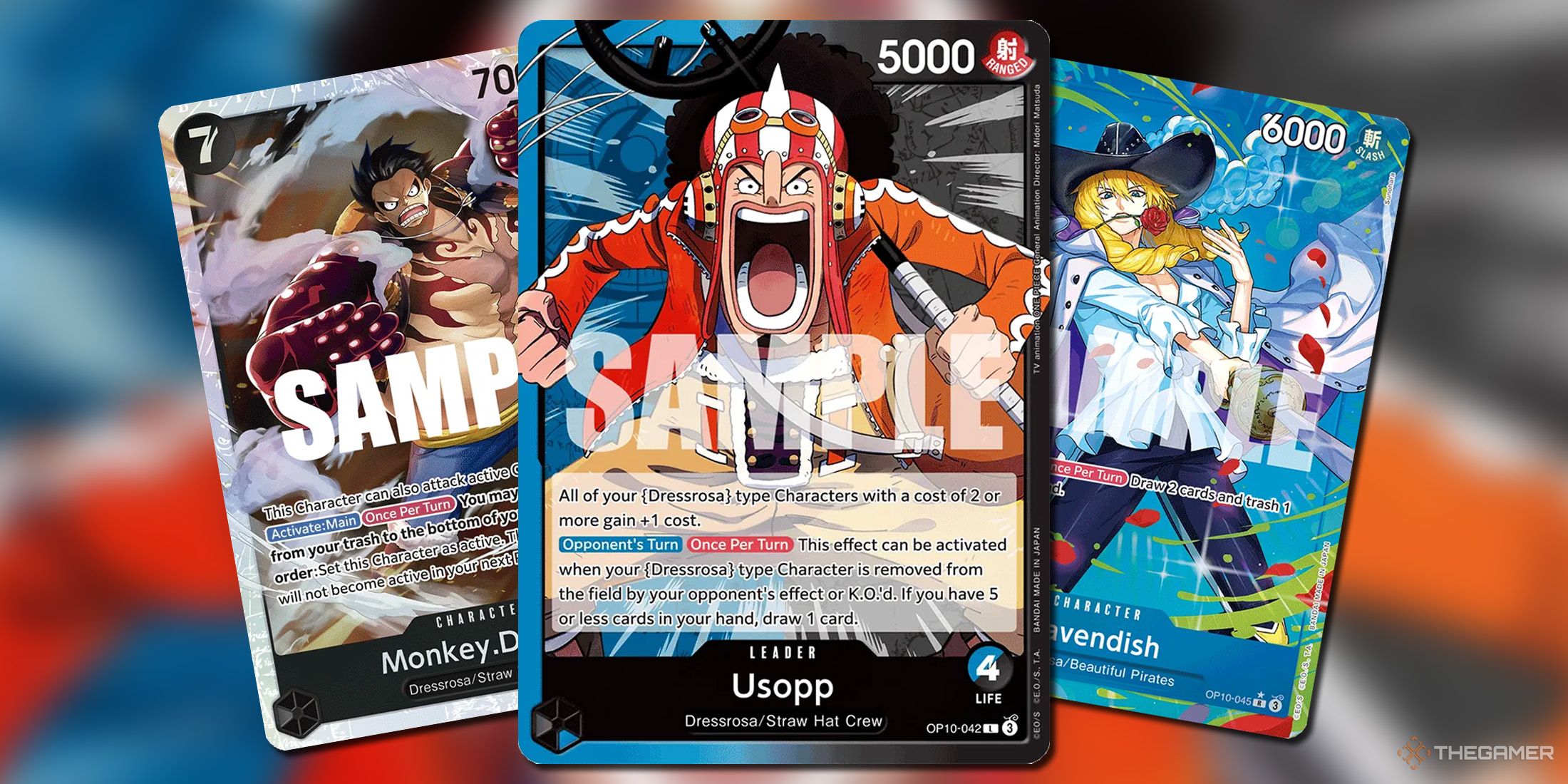 ワンピースカードゲーム:12の最高のドレスロサカード