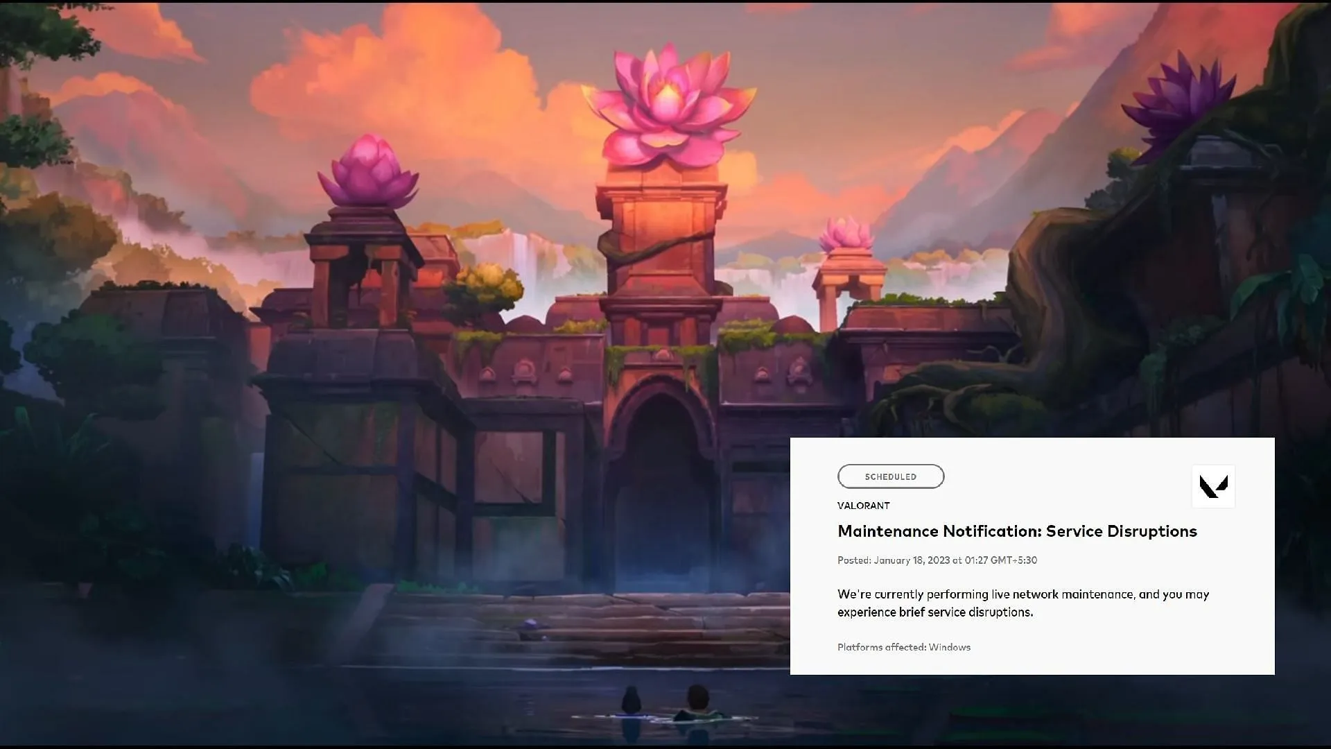 バロラントメンテナンスはどのくらいですか？ （パッチの更新とサーバーダウンタイム）
