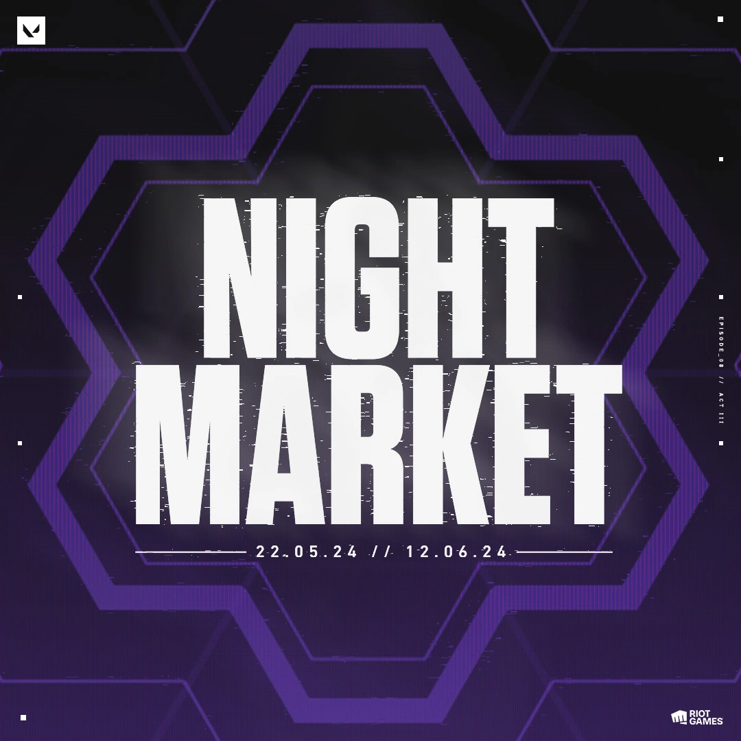 新しいValorant Night Marketのバグは、複数のスキンを利用できません