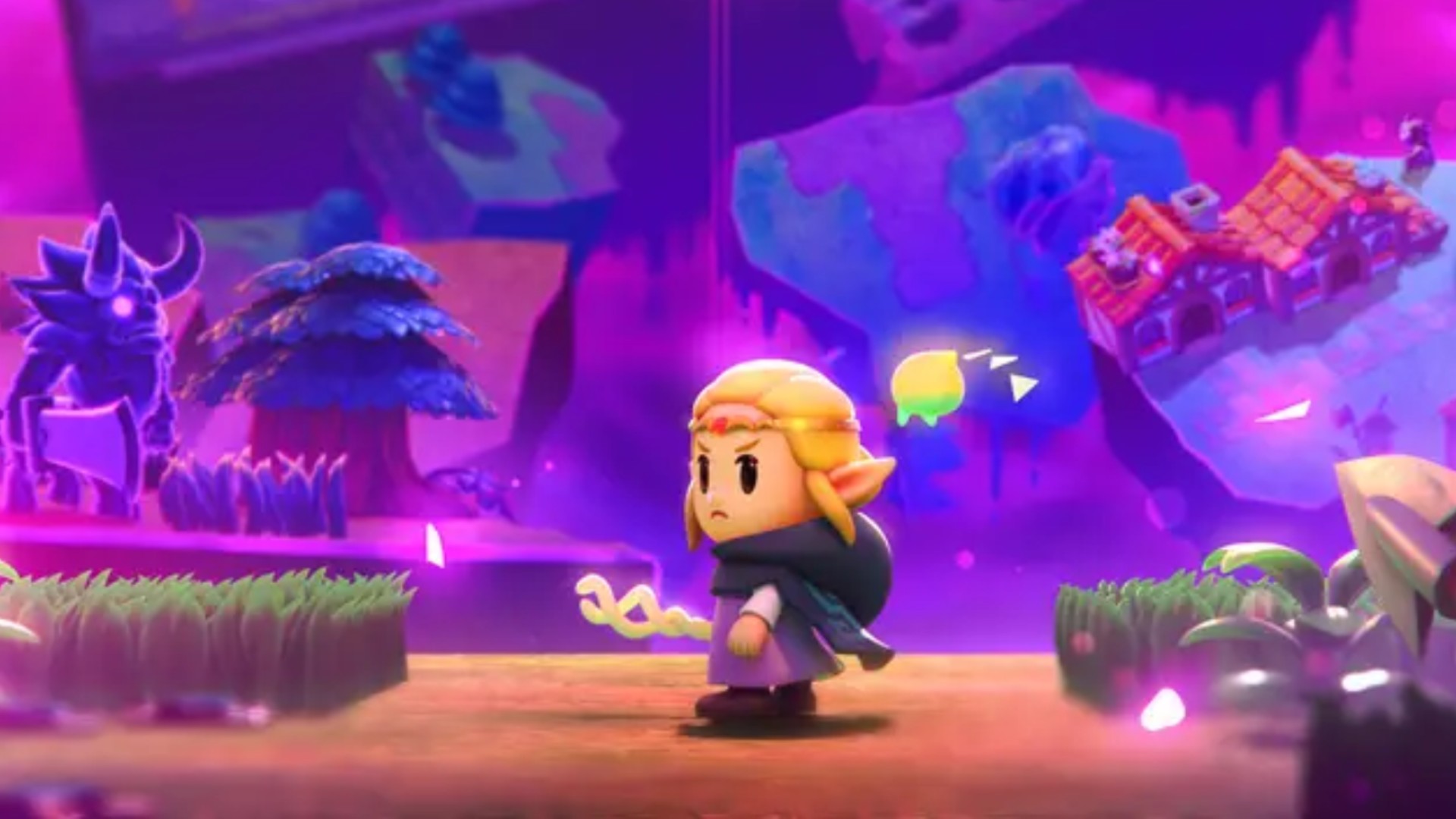 任天堂は、リンクが元々知恵のエコーで話すつもりだったことを明らかにしました