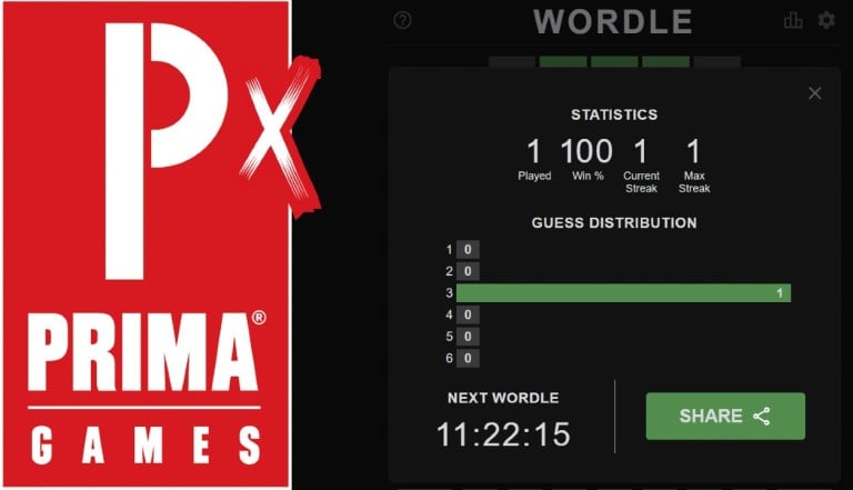 今日のワードル答え（2025年5月）