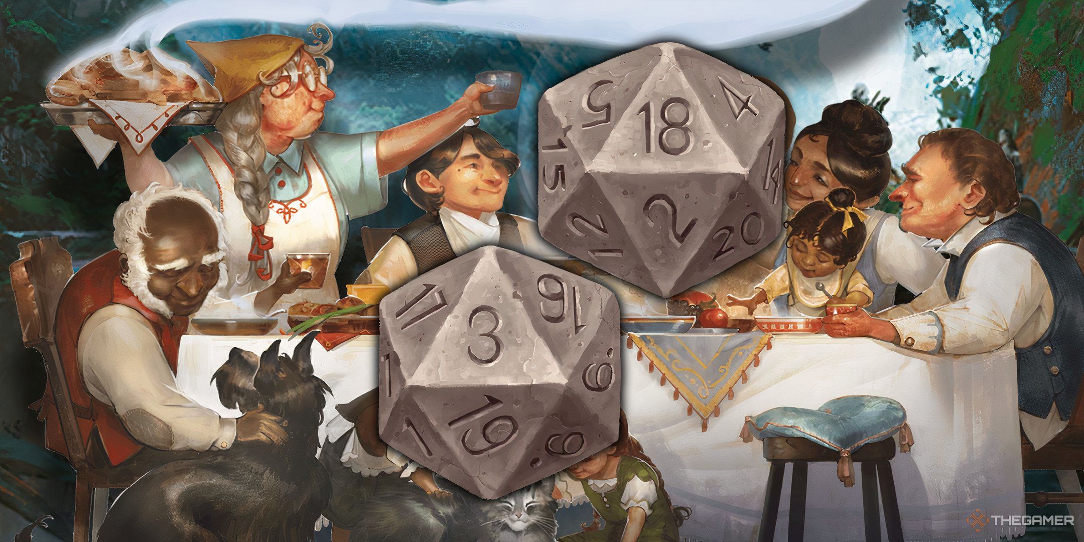 どのダンジョン＆ドラゴンズのサイコロが両親を最も頻繁に呼びますか？