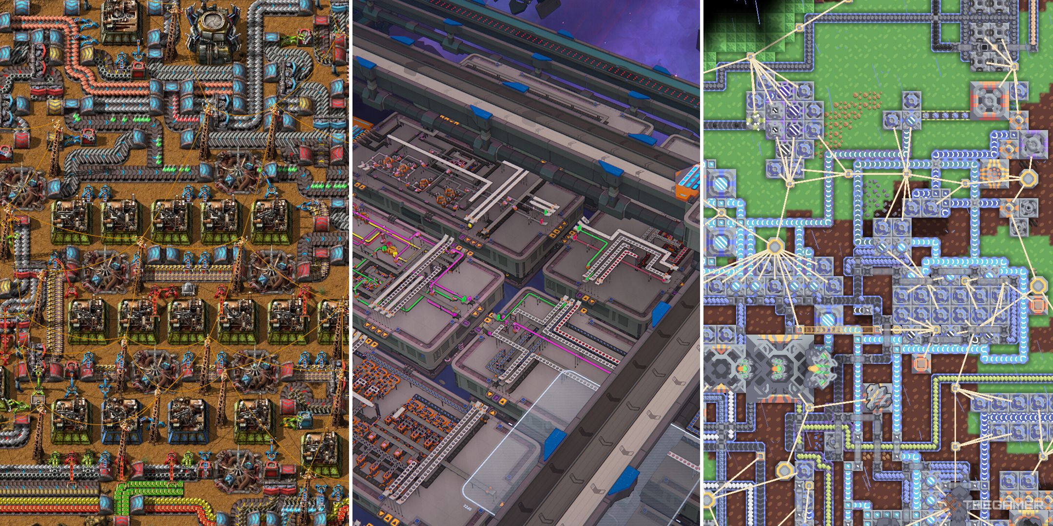 私の工場がConveyer Belt Spaghettiにどれだけ早く変わったかによる自動化ゲームをランキングする