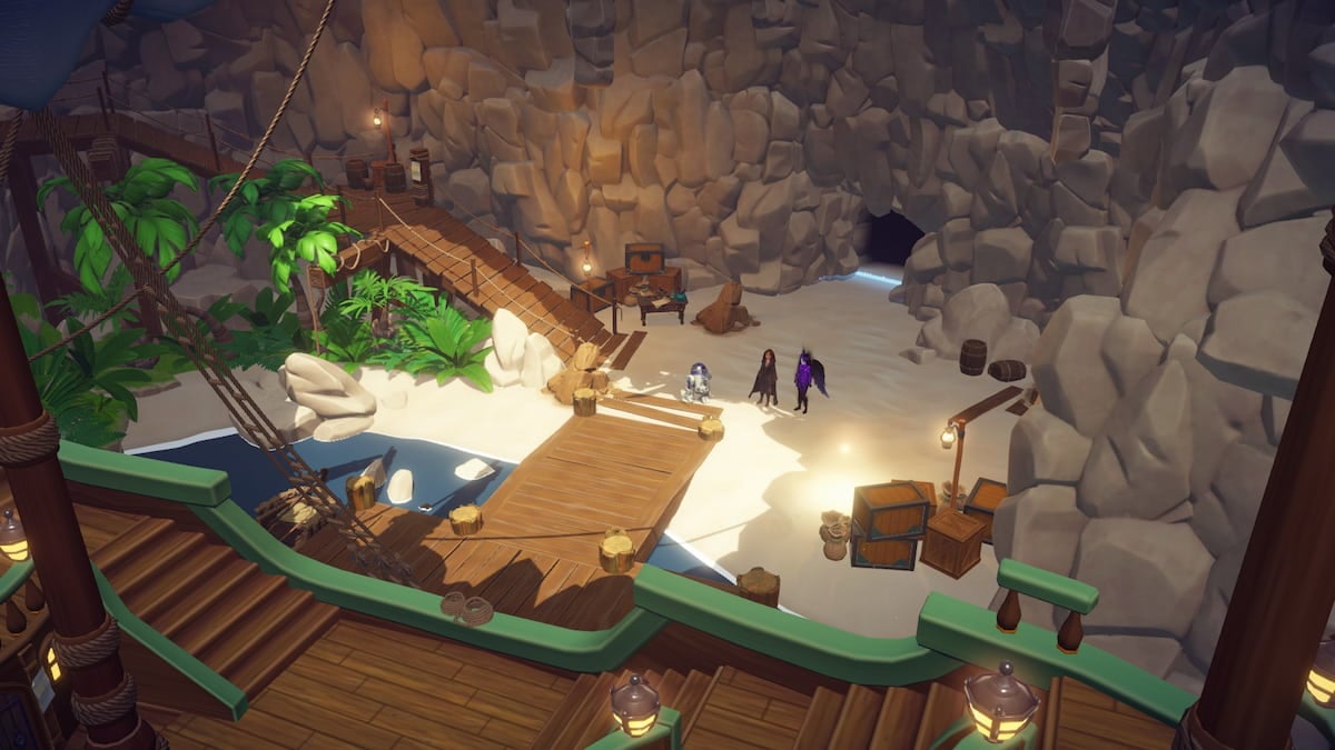 ディズニードリームライトバレーにスカルロックを開く方法