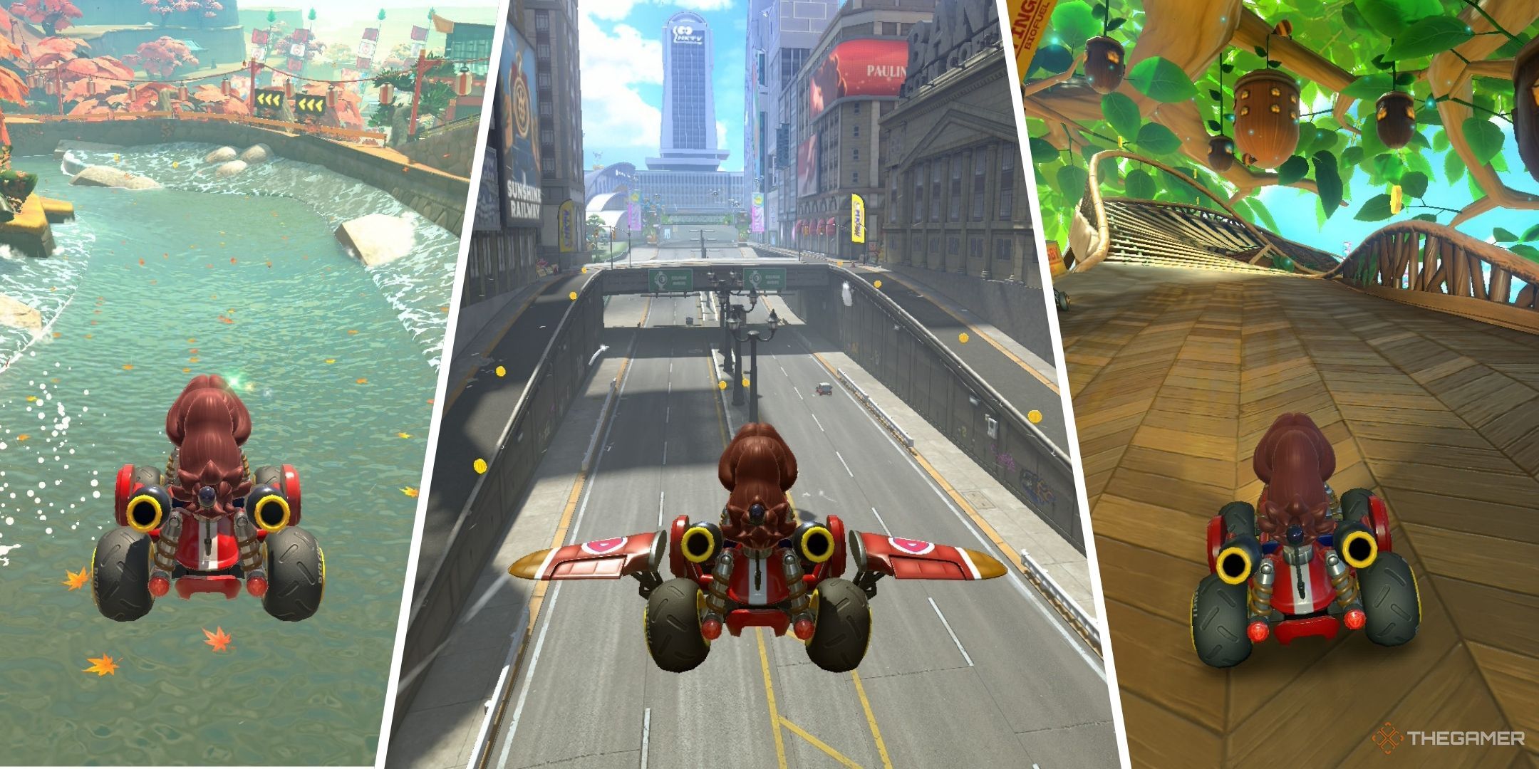 これらの10のマリオカートワールドトラックが本物だったらいいのに