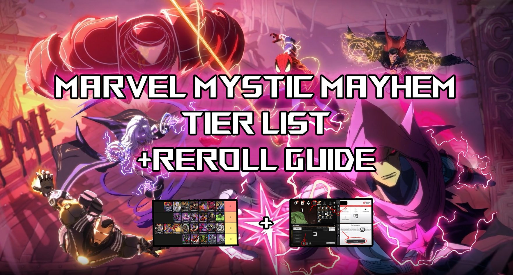 Marvel Mystic Mayhem Tier List＆Reroll Guide（2025年6月）