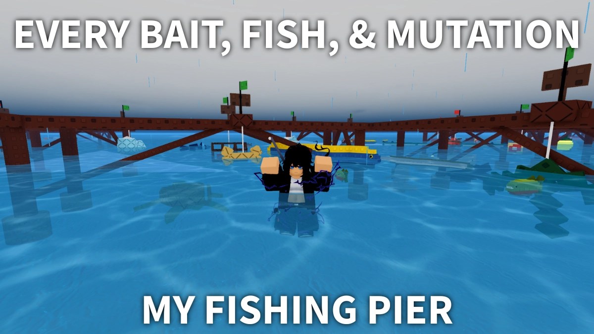 すべての私の釣り桟橋の魚、餌、および突然変異がリストされています[upd！ 🐠]