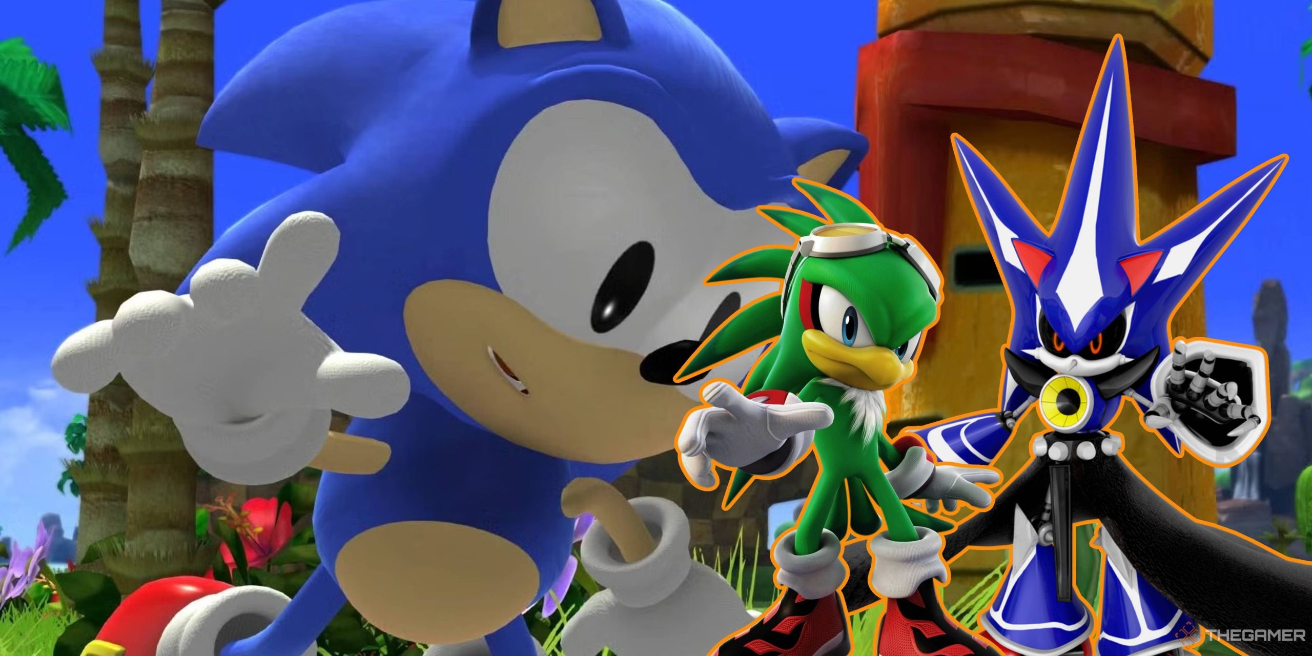 ソニックのファンコポップカットは、新しい公開の中でジェットとネオメタルソニックでかなり深く走り始めています