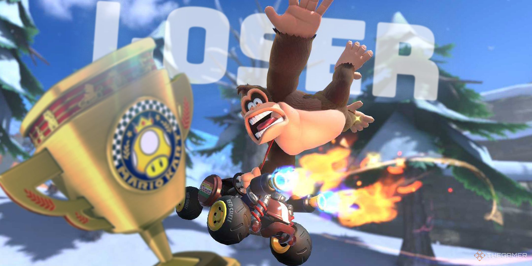 あなたは私を信じていないかもしれませんが、マリオカートワールドで負けを楽しむ方法があります