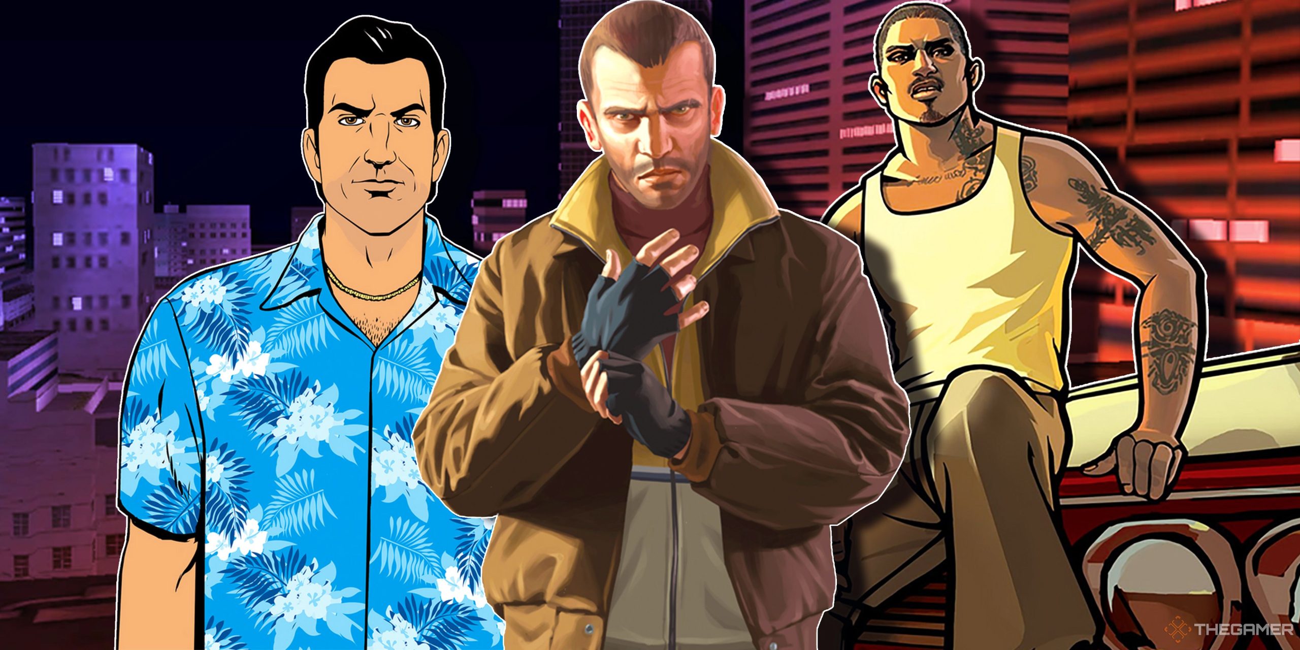 道徳によってランク付けされたすべての壮大な窃盗自動車主人公