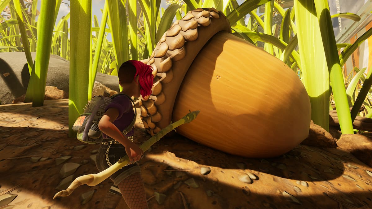 接地された2でドングリを取得する方法2