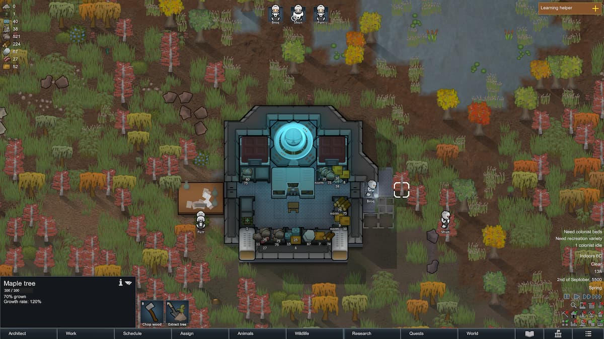 Rimworld Odysseyで墓を構築する方法