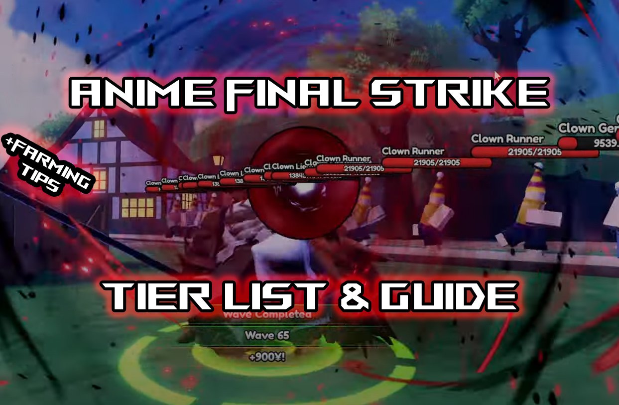 完全なアニメファイナルストライクティアリスト[リリース]