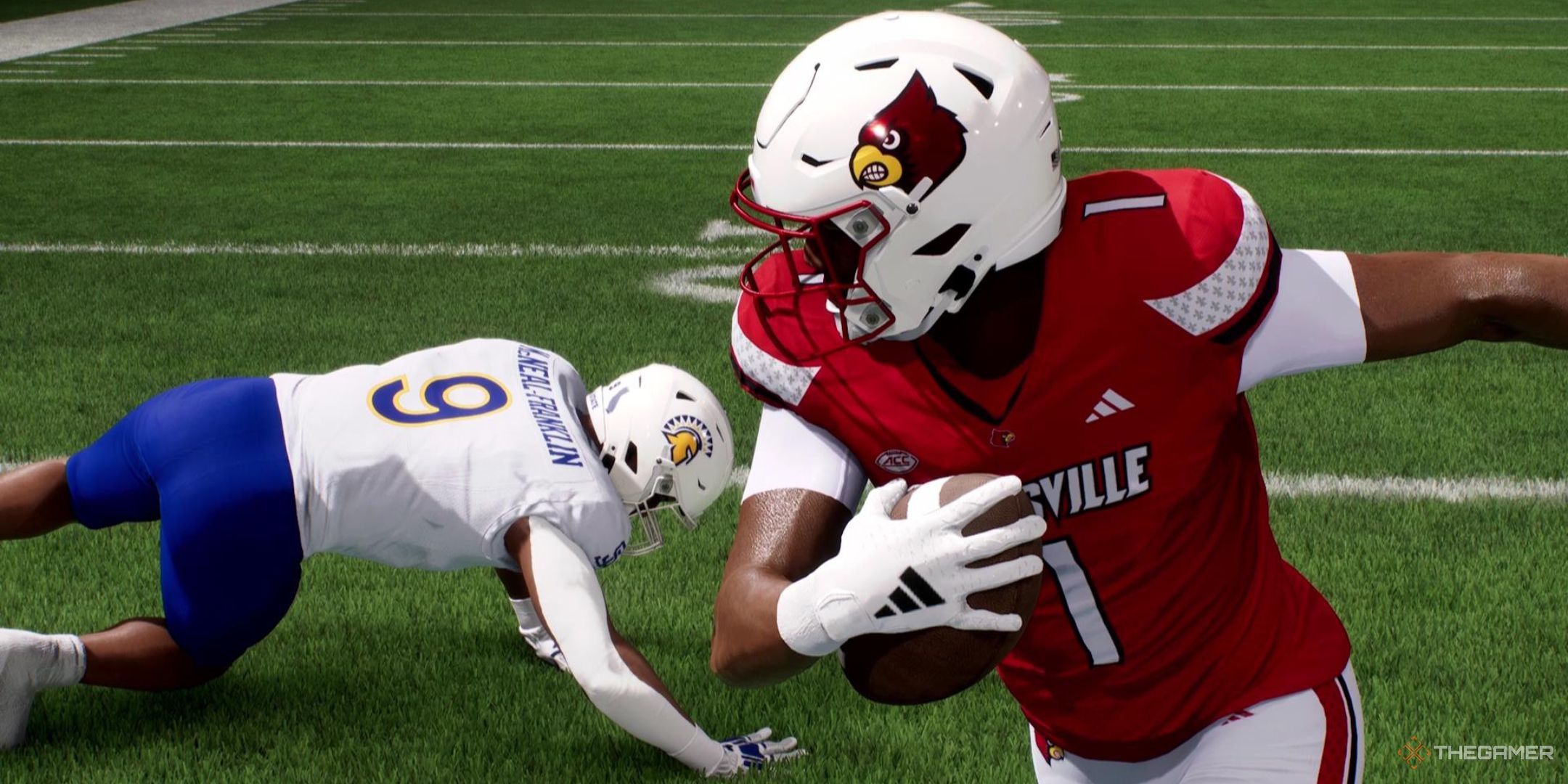 カレッジフットボール26:10最速のランニングバック