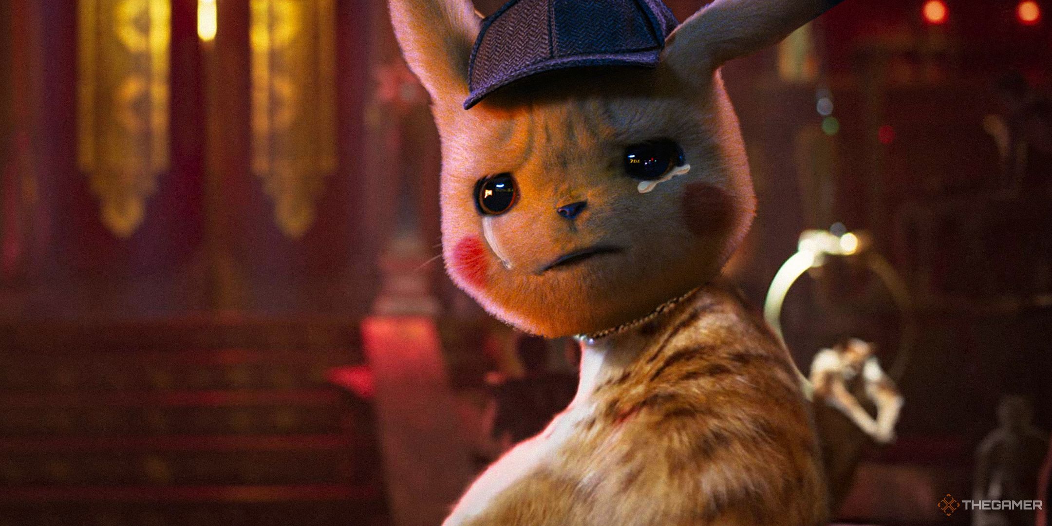 アメリカの任天堂は、ピカチュウが西洋の聴衆にとって十分に魅力的だとは思わなかったので、彼らは不機嫌なコスプレイヤーの外観を提案しました