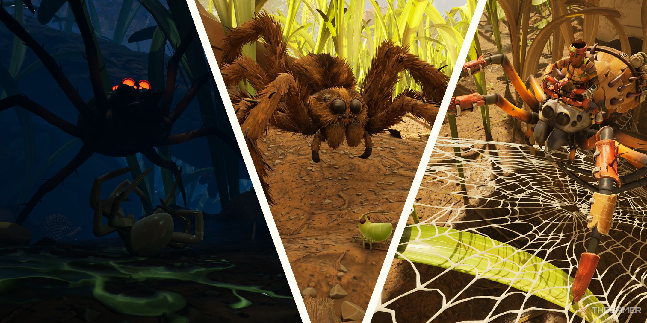 たとえあなたがアラクノフォビックでなくても、グラウンド2には少しクモの問題があります