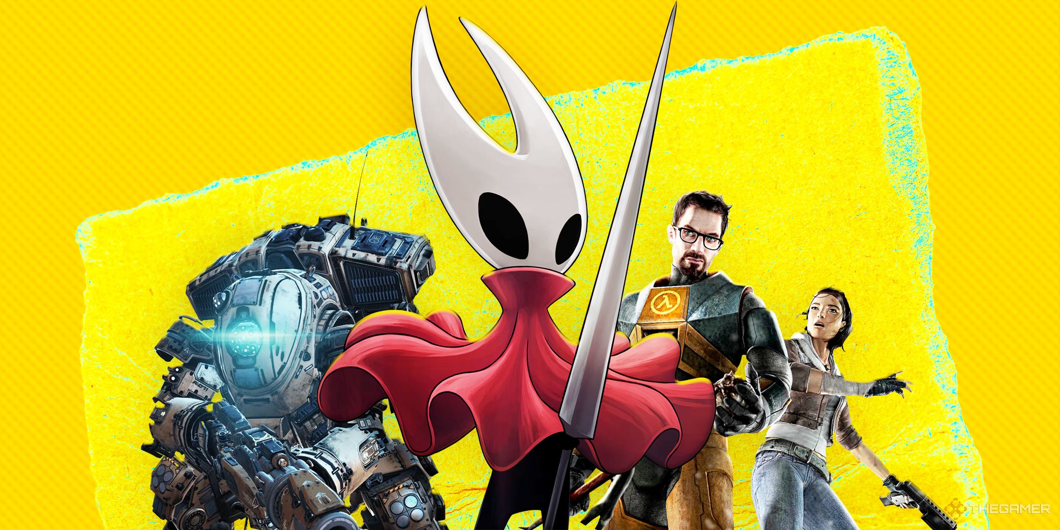 「私はあなたのゲームが決してリリースされないことを願っています」:ホローナイトファンはシルクソングを待っているので、彼らは半減期とタイタンフォールのファンを餌にしています