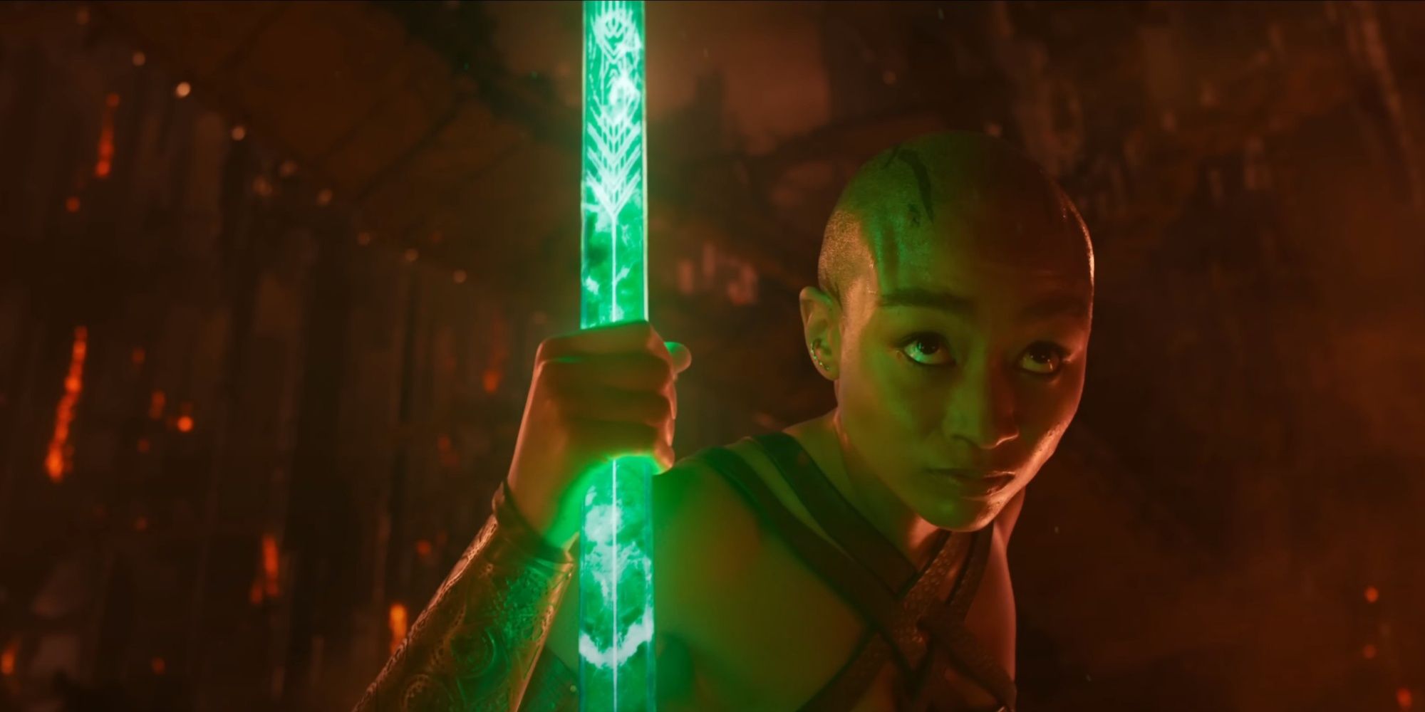 Mortal Kombatのファンは、MK2トレーラーのTati GabrielleのJadeについて本当に奇妙です