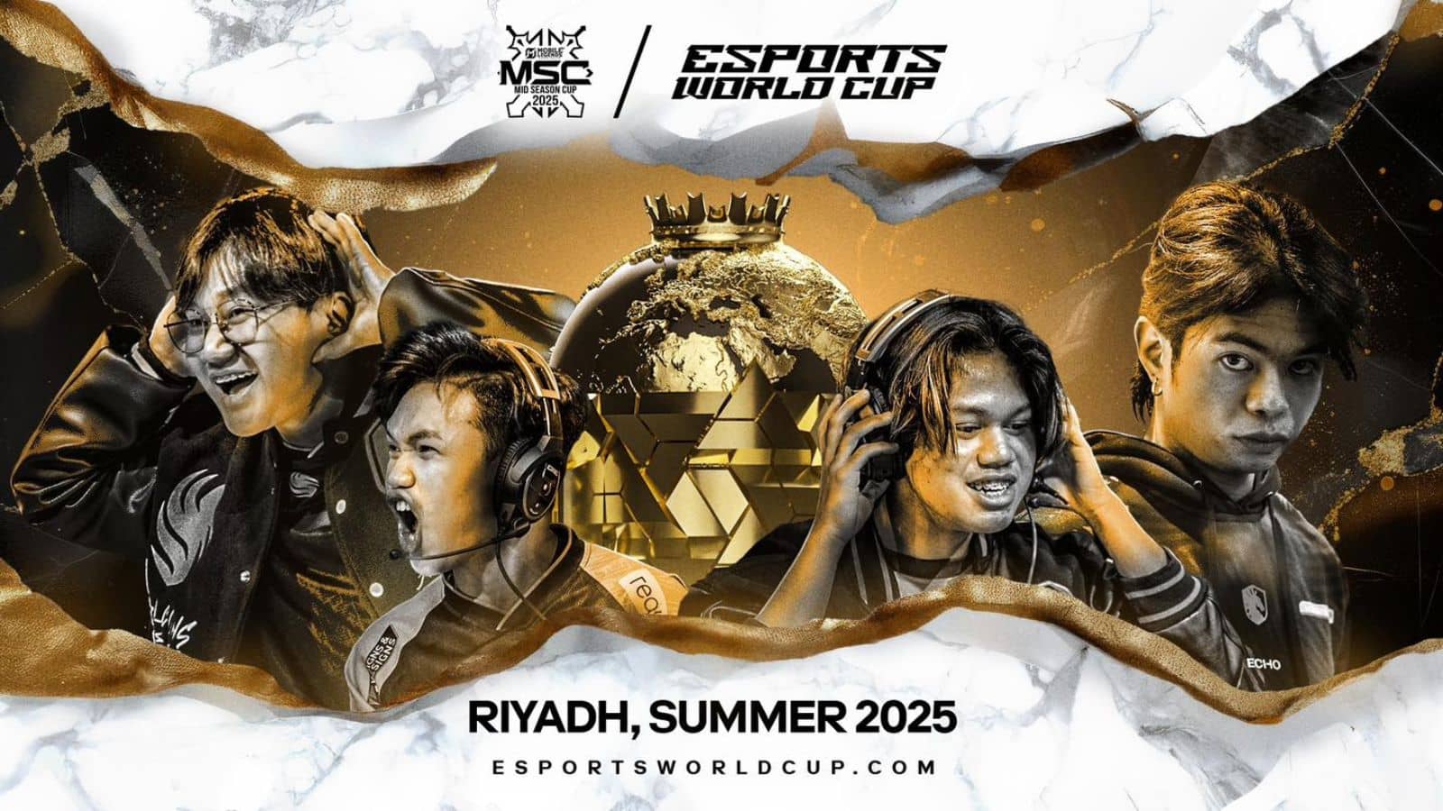 すべてのチームがMLBB MSC 2025 X eSportsワールドカップの資格を得た