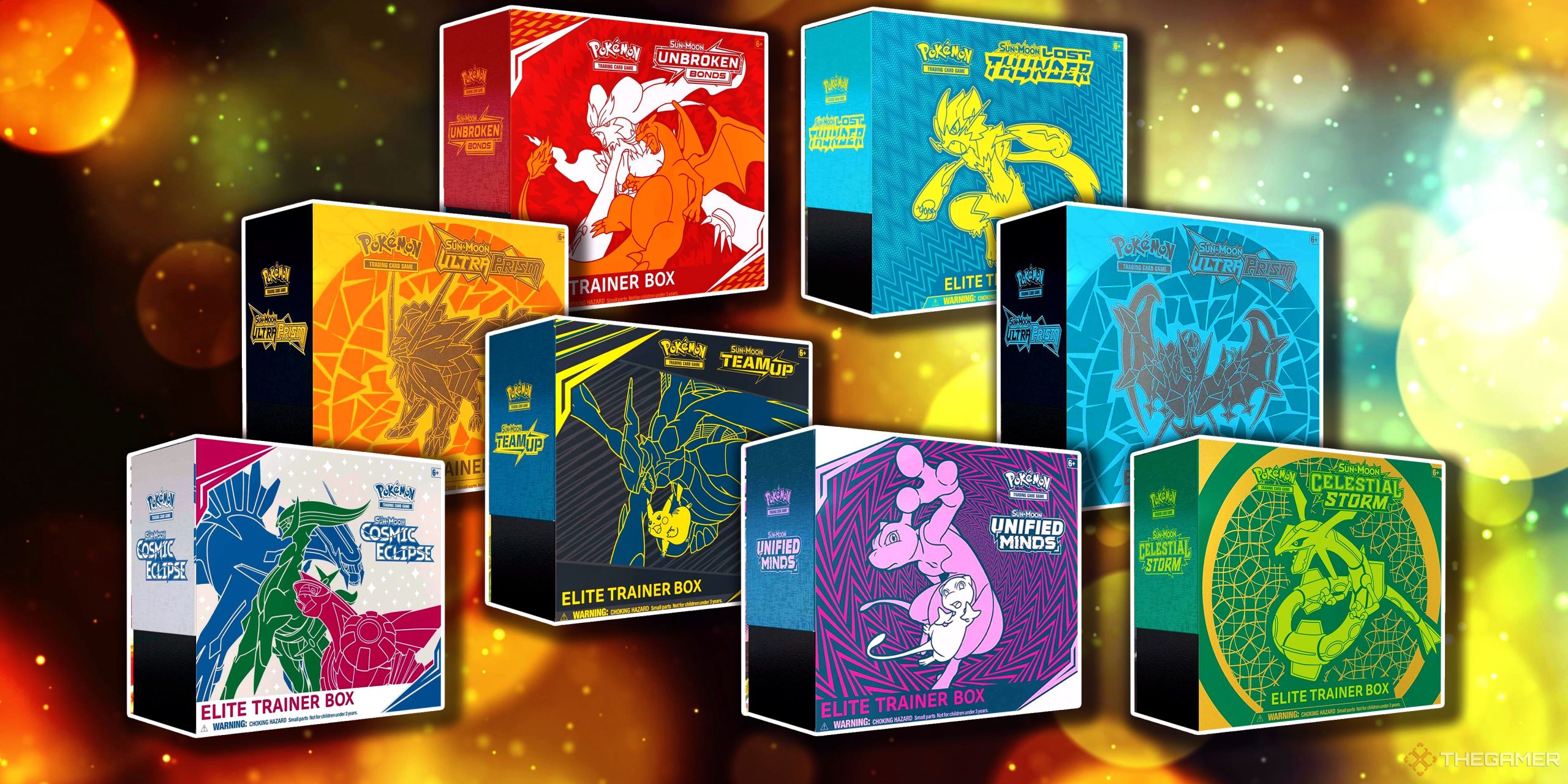 ポケモンTCGからのこれらの貴重な太陽と月の時代のETBは、あなたが思うよりもはるかに価値があります