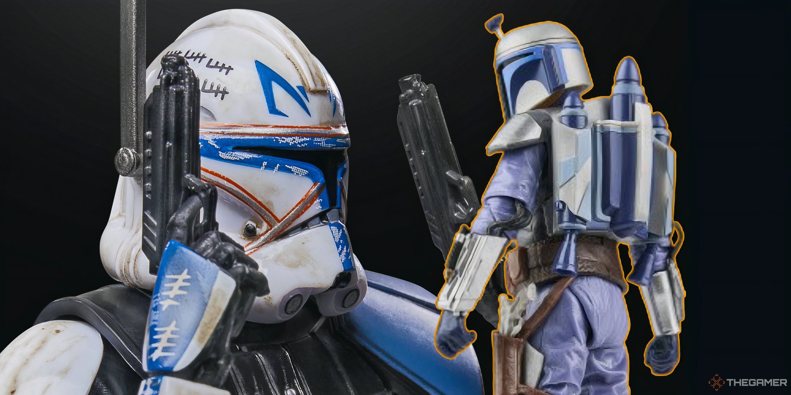 あなたはダブルを見ていません、スターウォーズはちょうど新しいジャンゴフェットとキャプテンレックスのフィギュアをブラックシリーズに追加しました