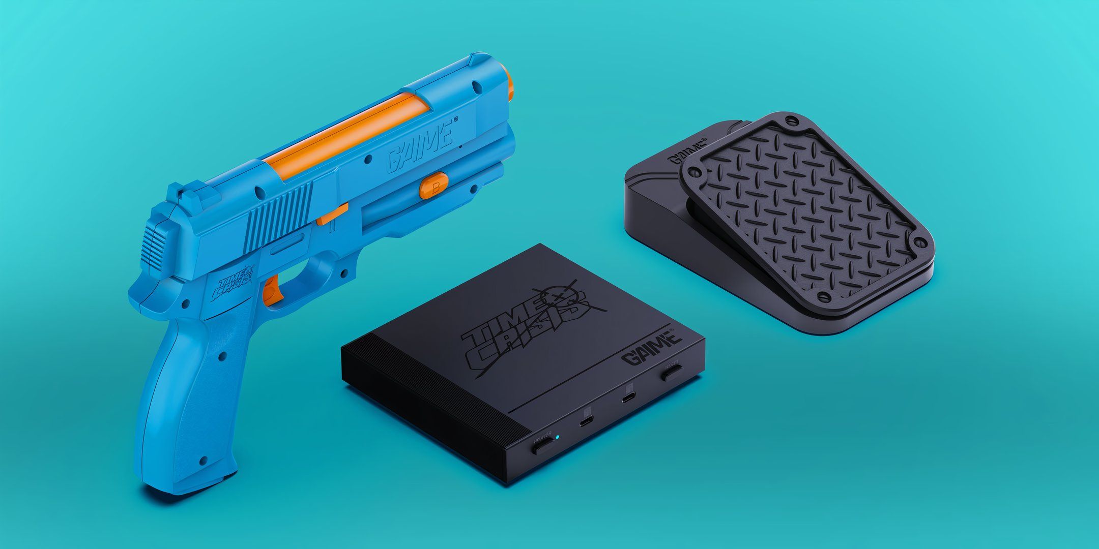 G'aime's Plug＆Play Time Crisis Gunは、新しいテクノロジーを備えたノスタルジックなライトガンのスイートスポットを打つ