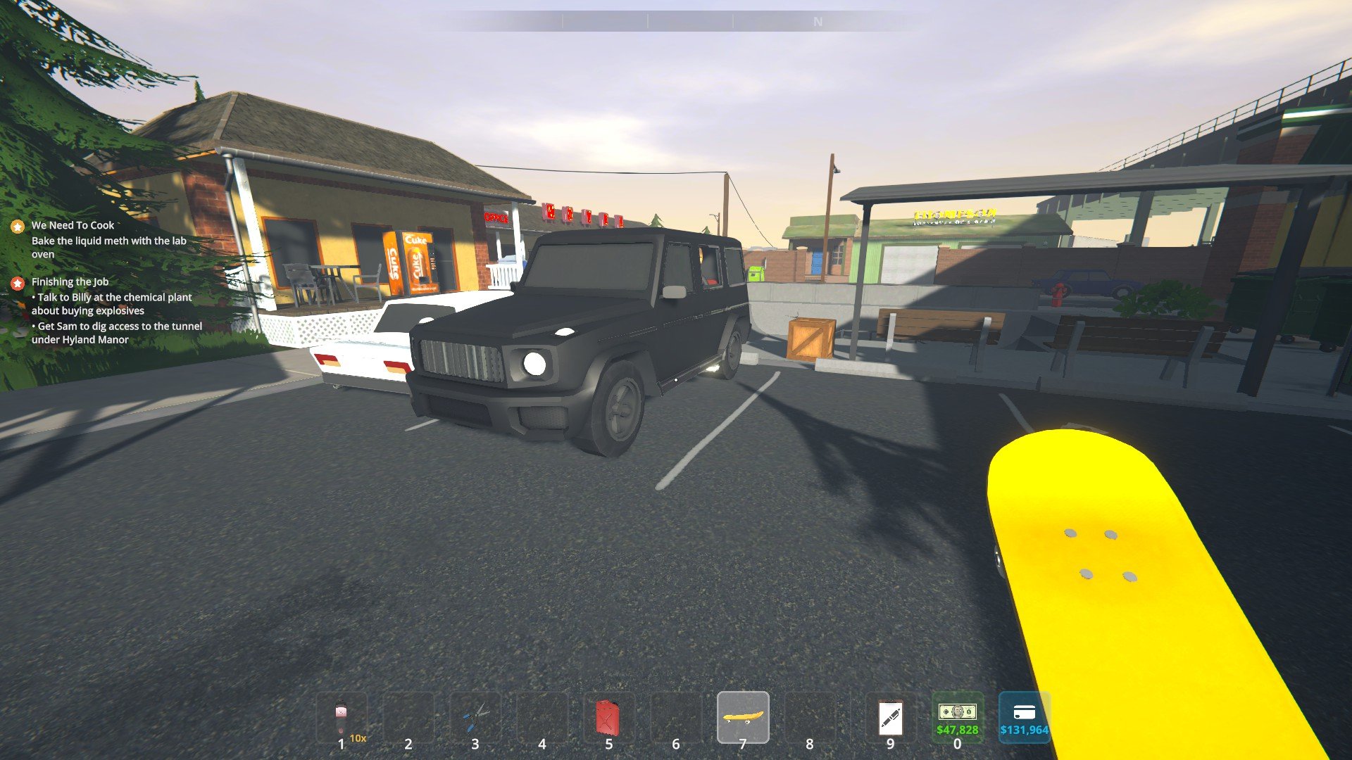 スケジュール1ジョブ(ベンジーズストーリーライン)のウォークスルーを終了します