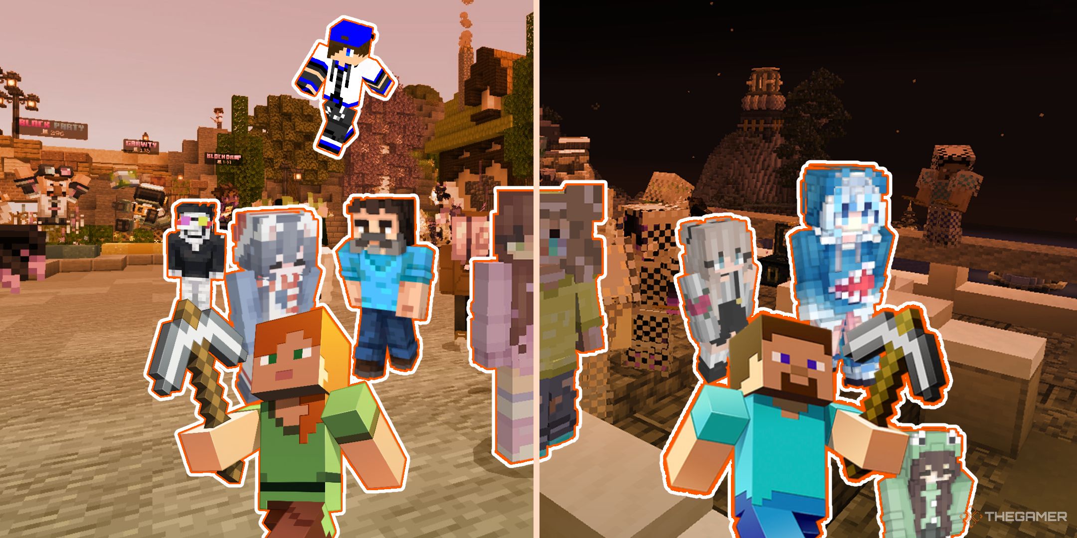 プレイヤーカウントでランク付けされた、参加できる最大のMinecraftサーバー