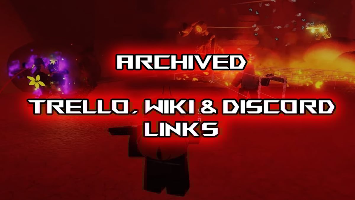 RobloxアーカイブされたTrello、Wiki、Discord [リリース]