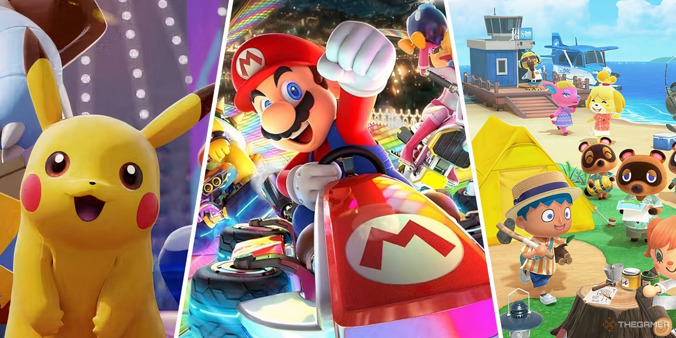 フラッグシップタイトル：任天堂のマスコットごとに最高のゲーム