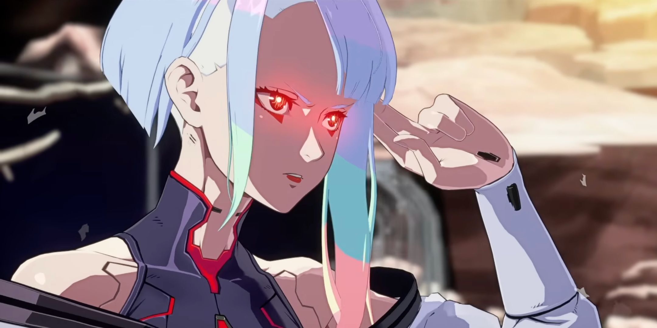 CyberpunkのLucy：Edgerunnersが今月後半に罪を犯しているギア努力に来ています