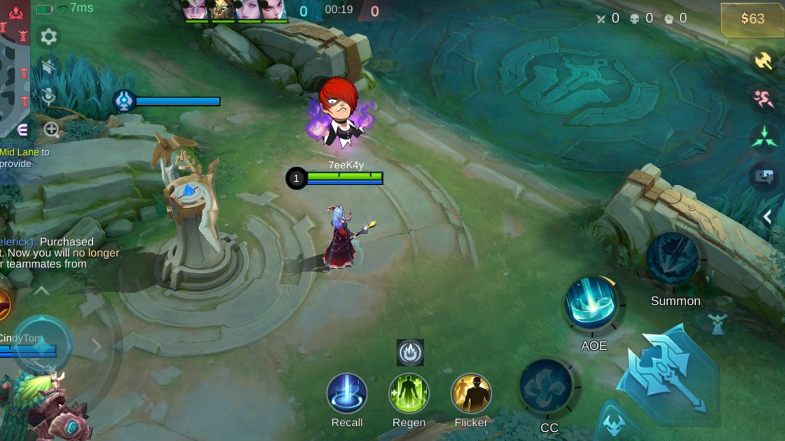 モバイルレジェンドでエモを使用する方法