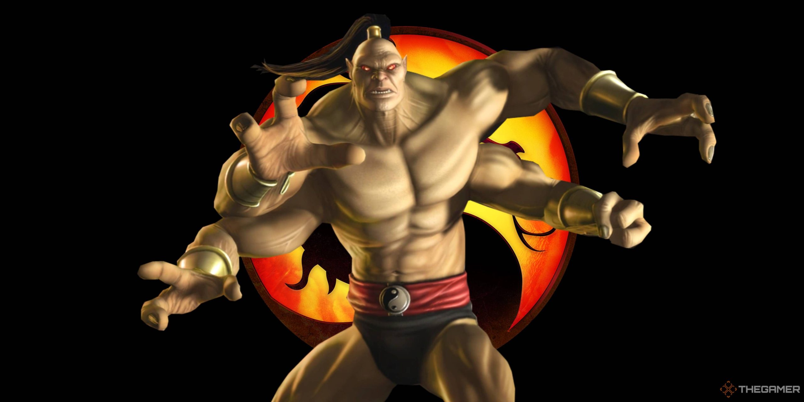 Mortal KombatのLegacy Kollectionは、コントローラーが保持するGoro Statueに付属するKollector's Editionを取得しています