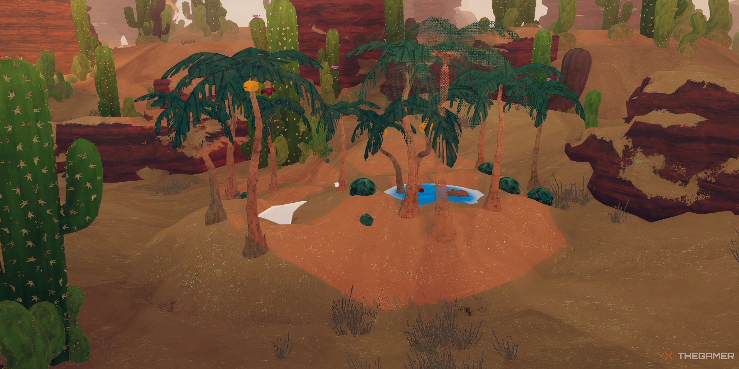 ピーク：メサのバイオームでカピバラを見つける方法